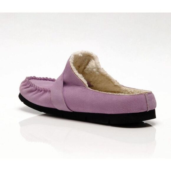 New New Free People Shearling After Riding Mules Size 9 - Picture 8 of 11